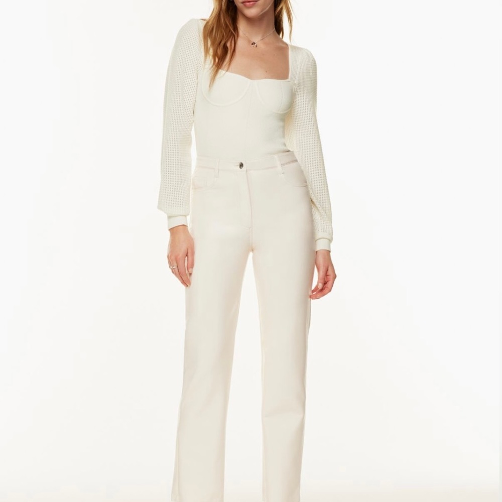 Aritzia The Melina vegan leather pants Size 2.NWT